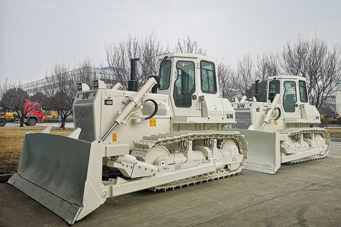 世界有我，山推助力聯(lián)合國維和任務(wù)。