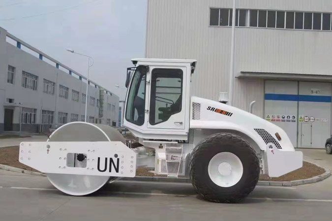 世界有我，山推助力聯(lián)合國維和任務(wù)。